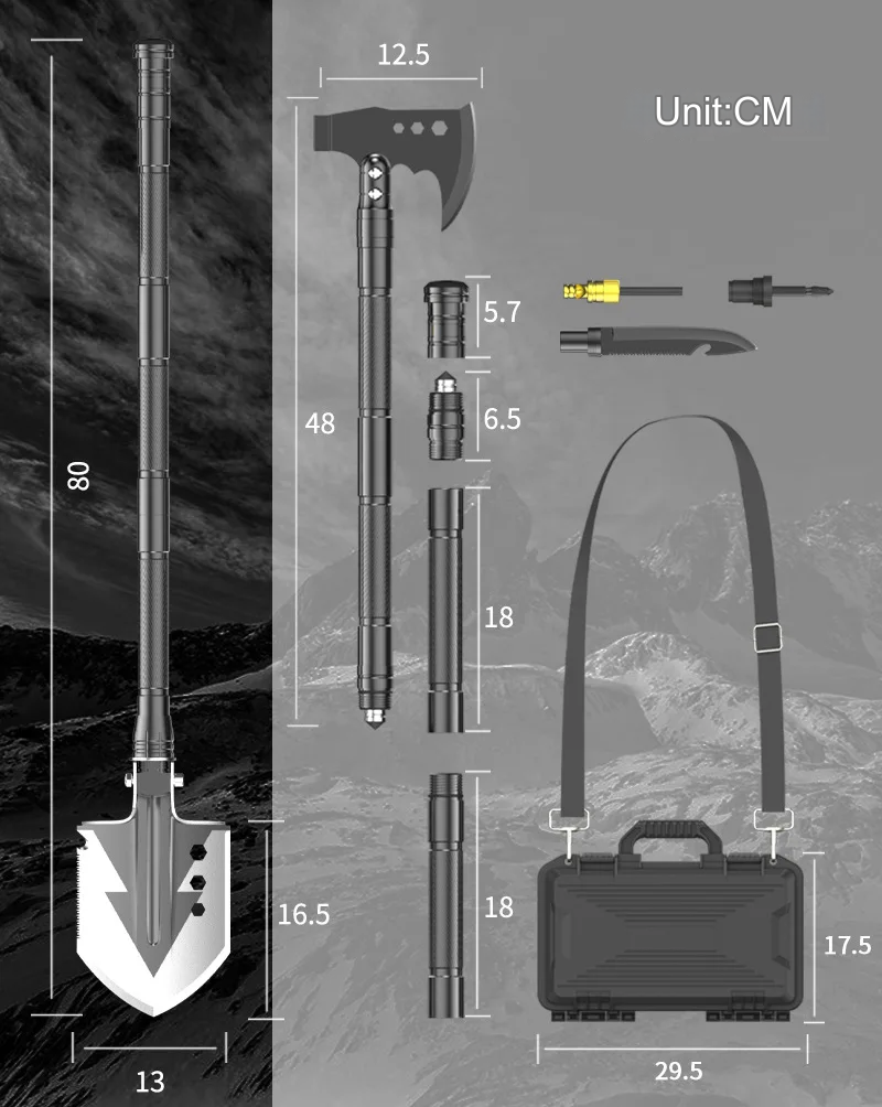 All-in-one Survivor Camping Tool Kit - Image 4