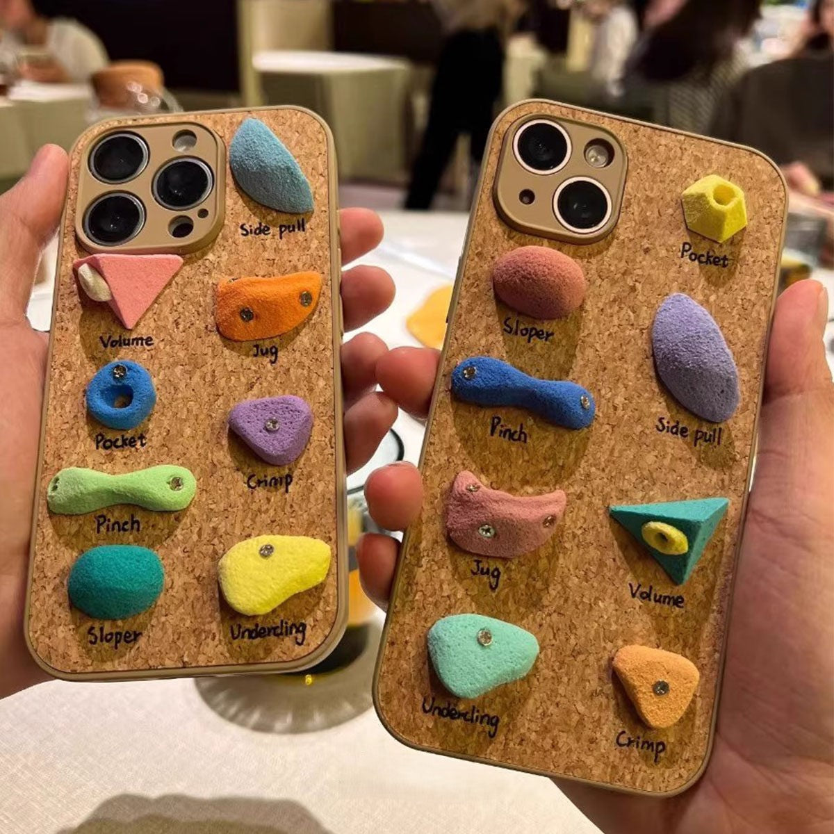 Rock Climbing Grip Phone Case - Image 1
