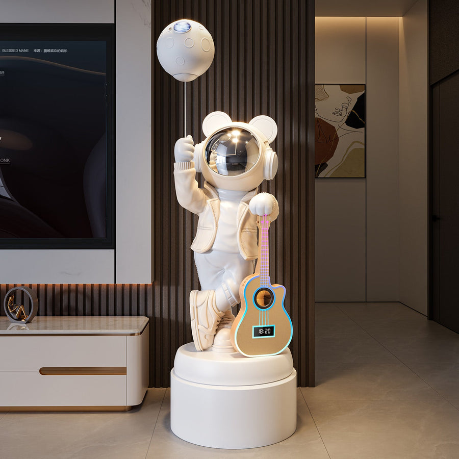 Astronaut Bluetooth Speaker Galaxy Projector Lamp - Image 0