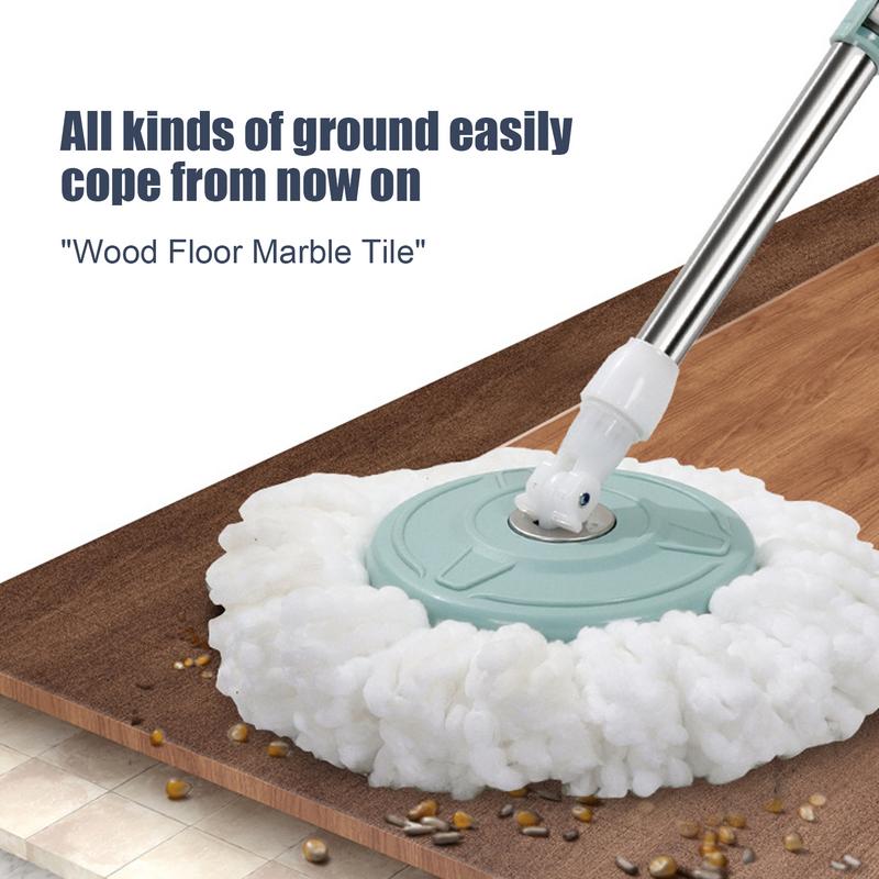 Automatic Spin Easy-Wring Mop Set - Image 4
