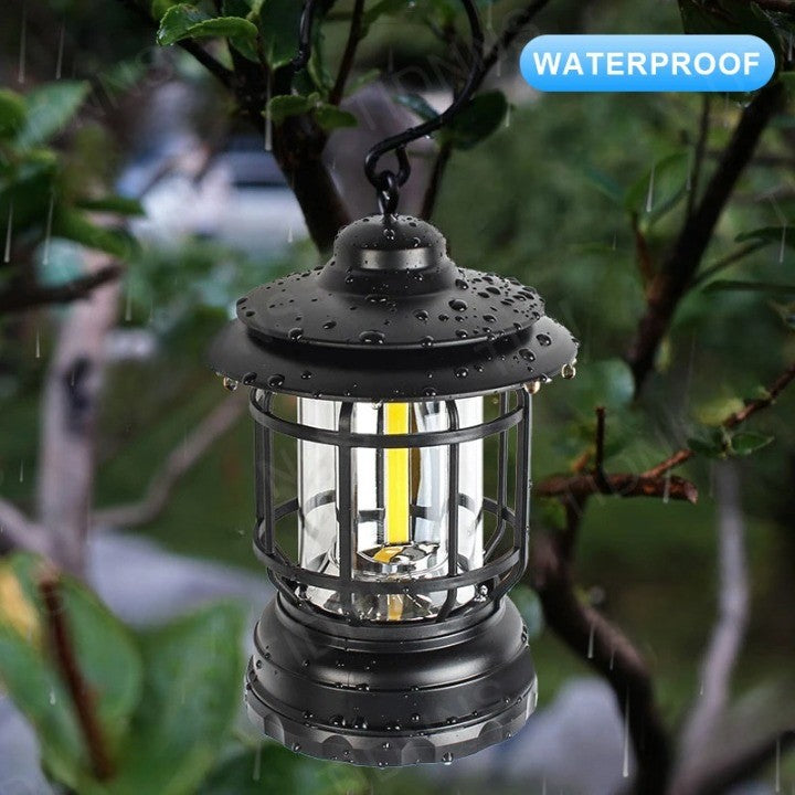 Bluetooth Camping Stepless Dimming Speaker Lantern