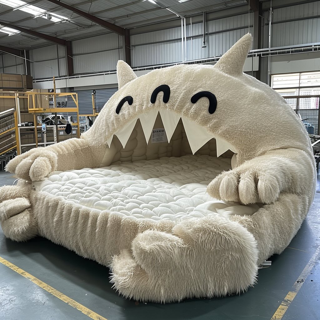 Cozy Animals Oversized Plush Beds