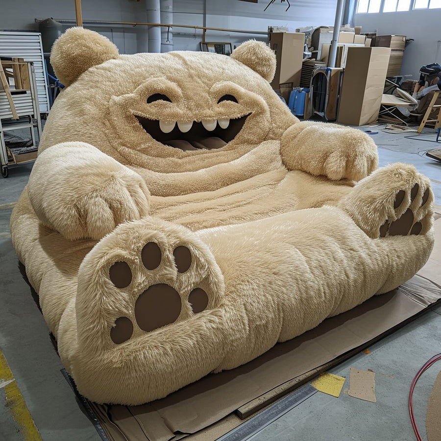 Cozy Animals Oversized Plush Beds - Image 8
