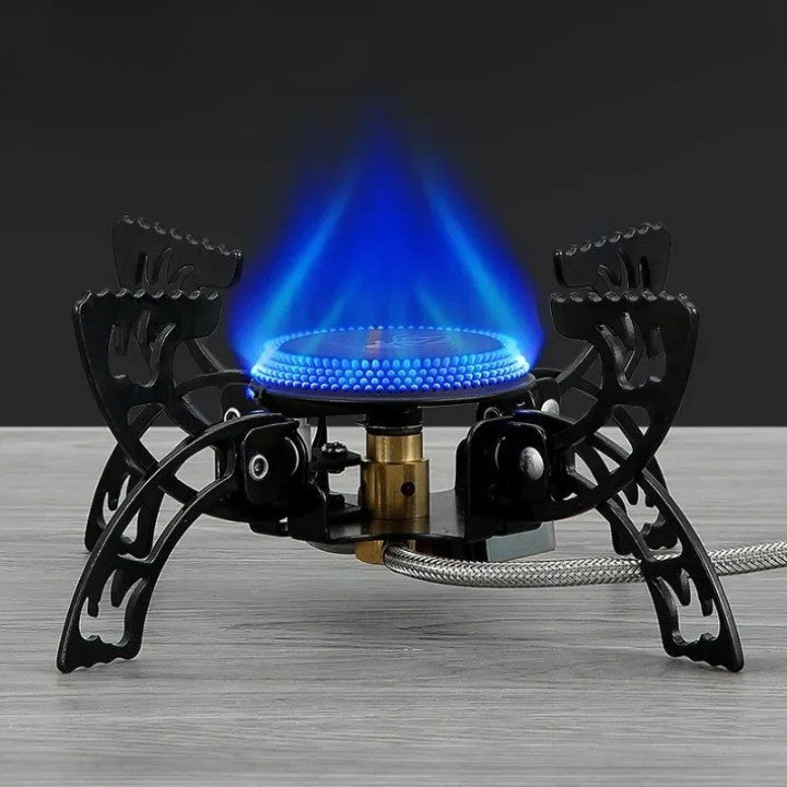 Claw Design Supreme Heat Foldable Outdoor Gas Stove