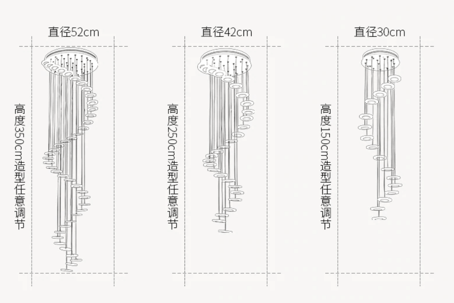 Circle Stairs Pendant Lamp - Image 2