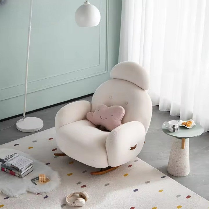 Cloud Comfort Modern Minimalist Rocking Chair - Image 2