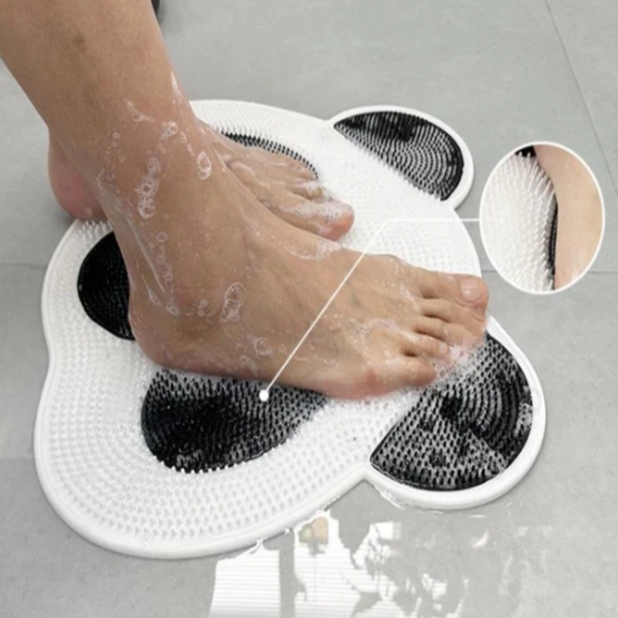 Panda Pattern Non-Slip Massage Bathroom Mat - Image 1