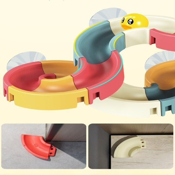 Sliding Ducks Stackable Kids Bath Toy - Image 4