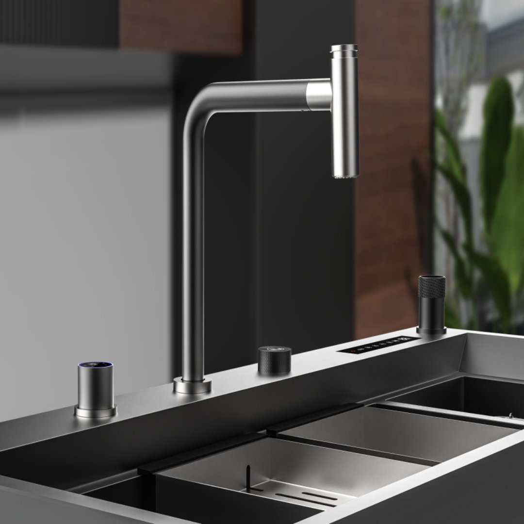 Stream Line Modern Water Station Kitchen Sink