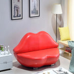 Sexy Red Lip Double Seat Sofa