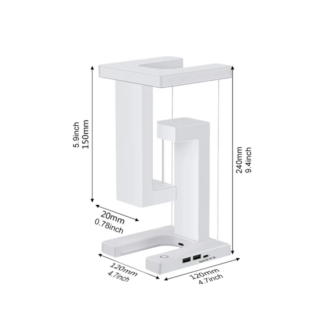 Anti Gravity Orbit Wireless Charging Night Lamp