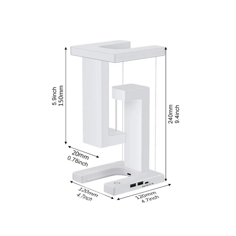 Anti Gravity Orbit Wireless Charging Night Lamp - Image 11