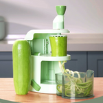 Multifunctional Green Gourmet Kitchen All-in-One Slicer