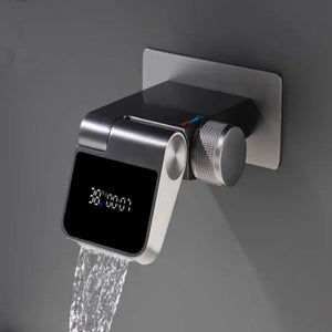 Modern Adjustable Flow Touchless LED Temperature Faucet - Image 0