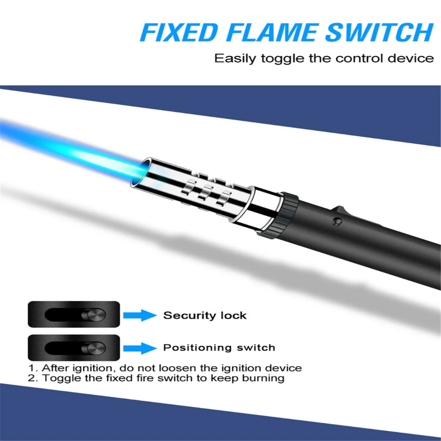 Windproof Camping Turbo Torch Lighter - Image 9