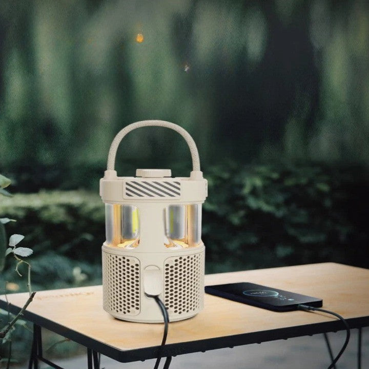 Vintage Style LED Outdoor Speaker Lamp - Image 4