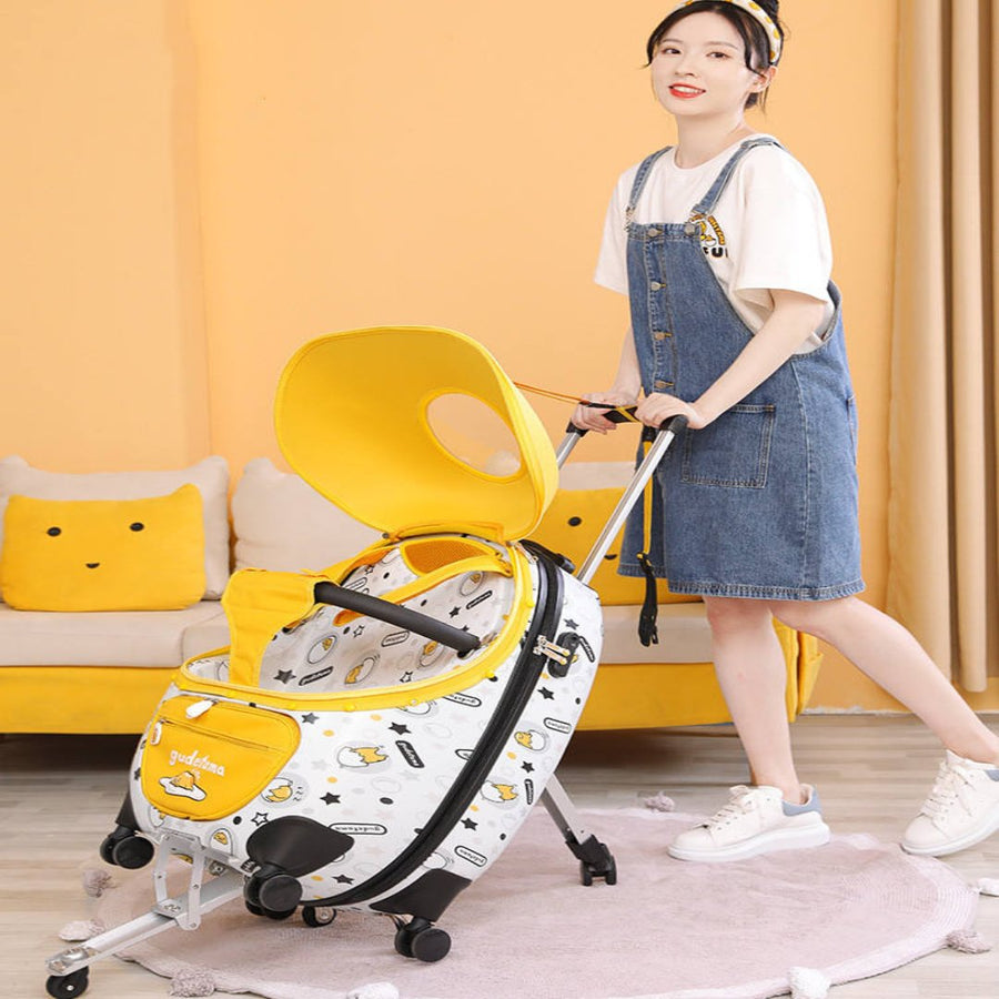 Traveler Baby Go Around Multifunctional Luggage Stroller - Image 8