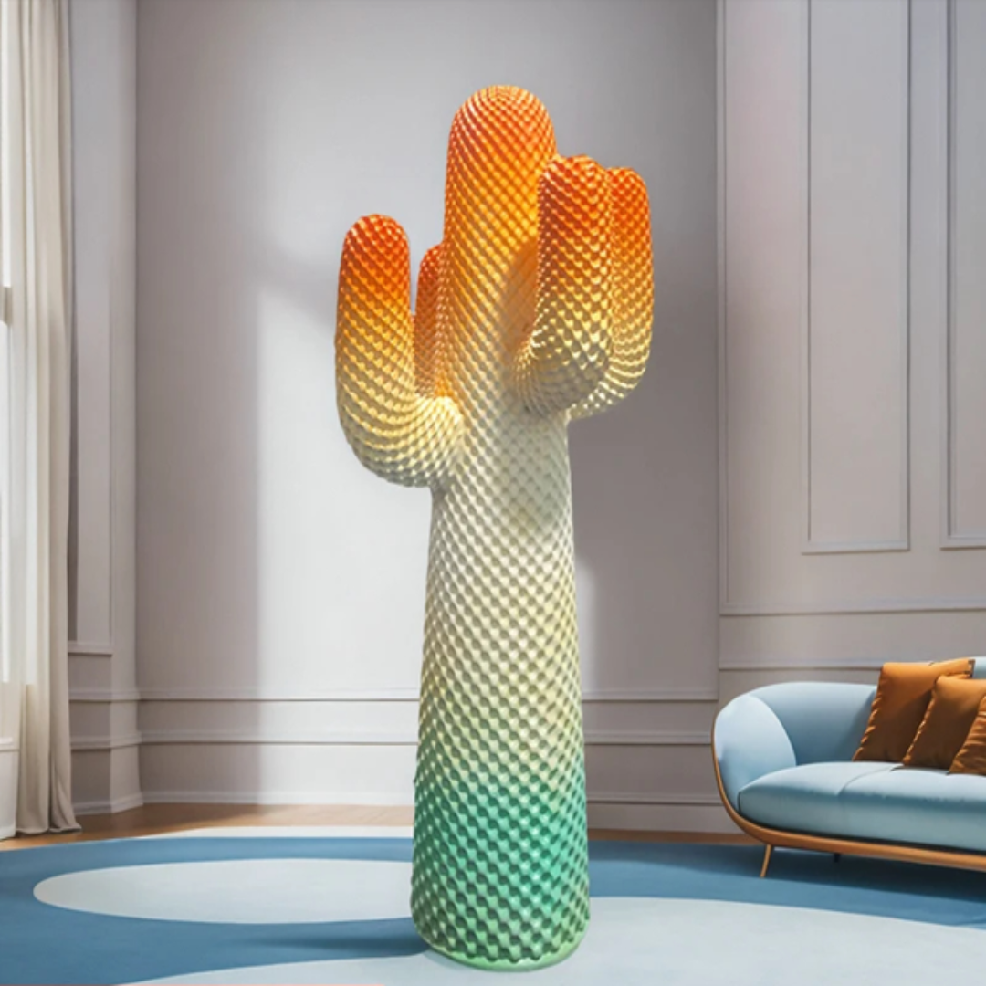 Giant Cactus Coat Rack Home Decor