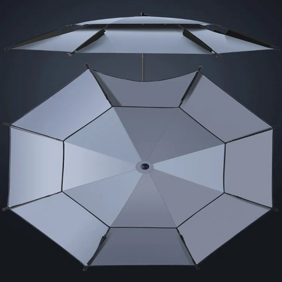 Outdoor Shade Double-Layer Fishing Umbrella - Image 1