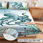 3pcs Octopus Eye Floral Comfortable Duvet Cover Bedding Set