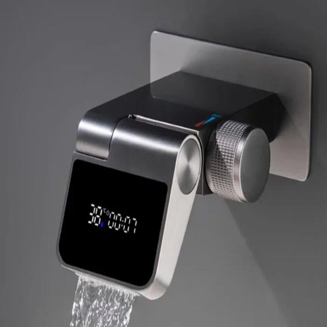 Modern Adjustable Flow Touchless LED Temperature Faucet