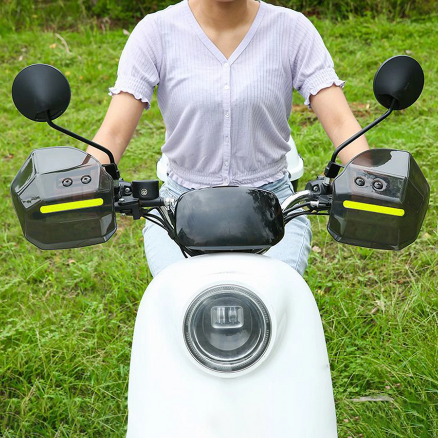 Easy Assembly Weatherproof Motorcycle Hand Covers · Mavigadget