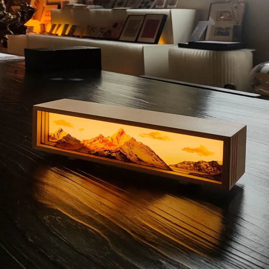 Dream Aura Interactive Desktop Artsy Canvas Lamp - Image 3
