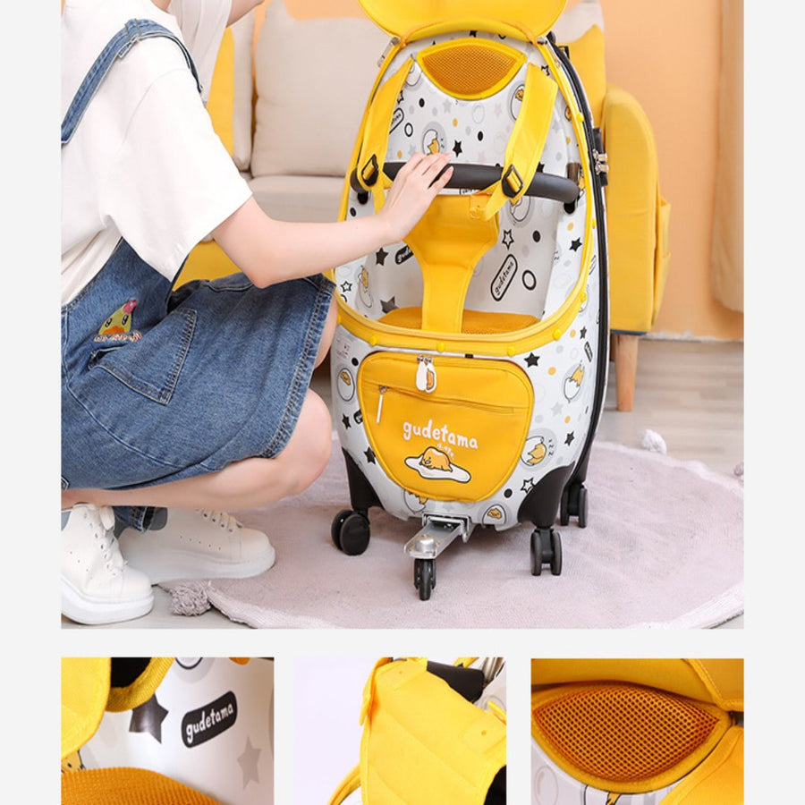 Traveler Baby Go Around Multifunctional Luggage Stroller - Image 5