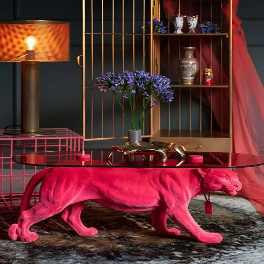 Sneaky Jungle Leopard Coffee Table - Image 0