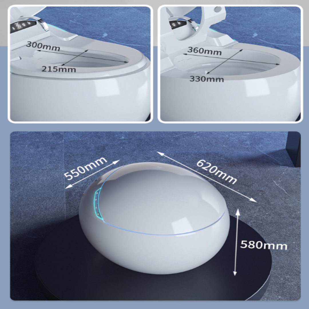 Ultimate Sphere Futuristic Intelligent Mini Toilet