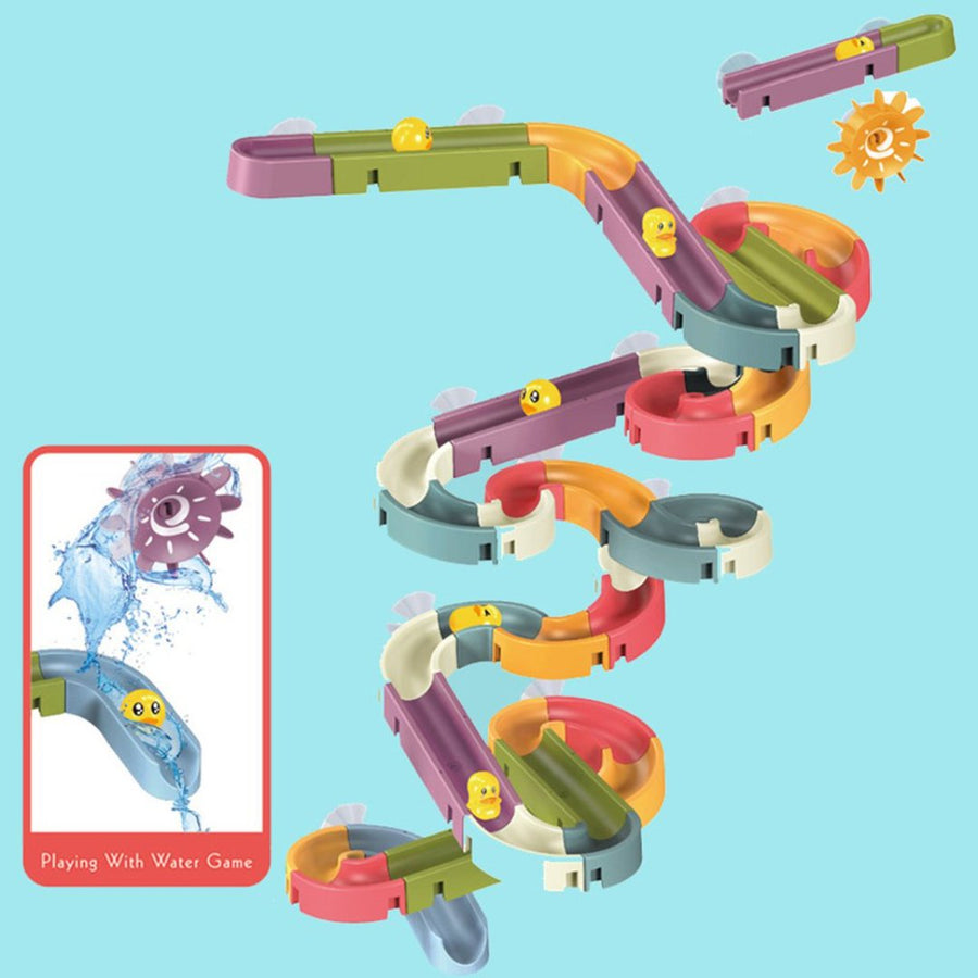 Sliding Ducks Stackable Kids Bath Toy - Image 9