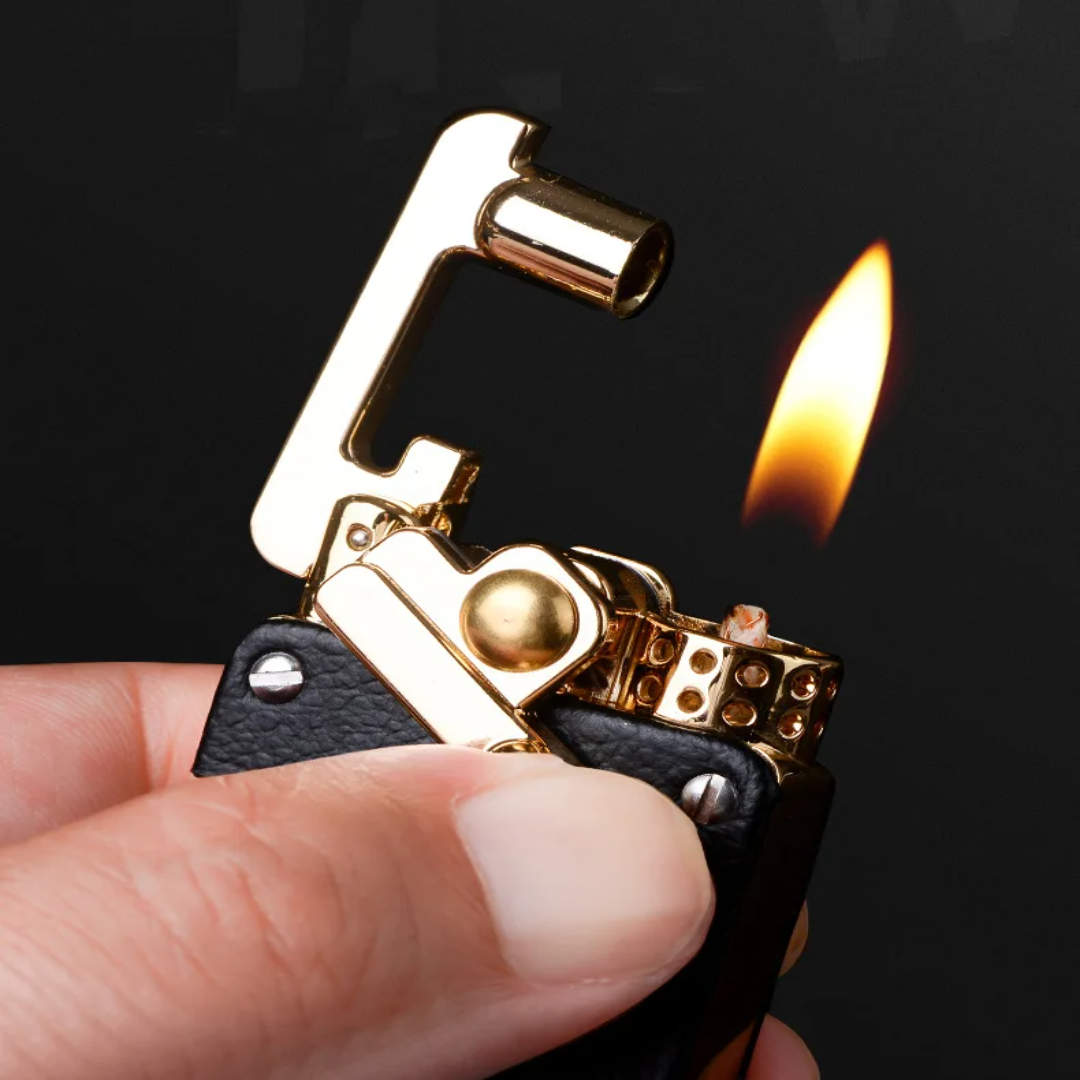 Premium Metal Gasoline Edge Kerosene Lighter