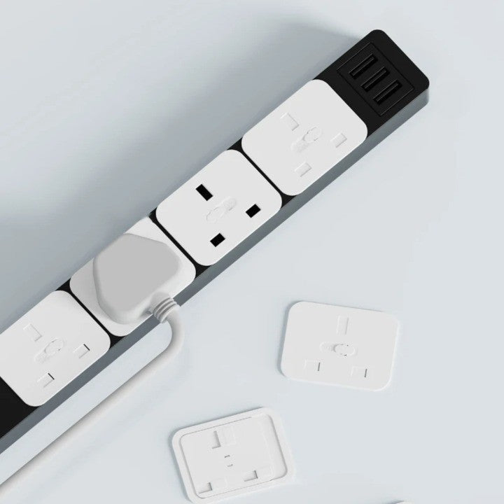 Slide Lock Protective Childproof Power Socket Cover - Image 0