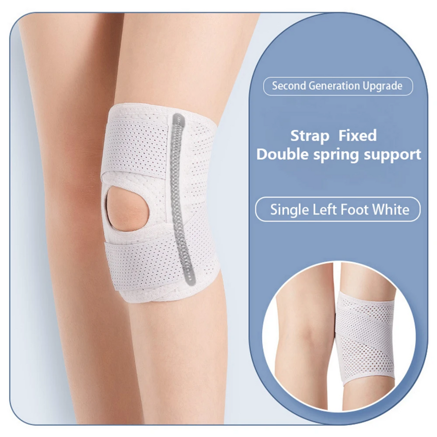 Breathable Adjustable Stabilizing Knee Support Braces - Image 7