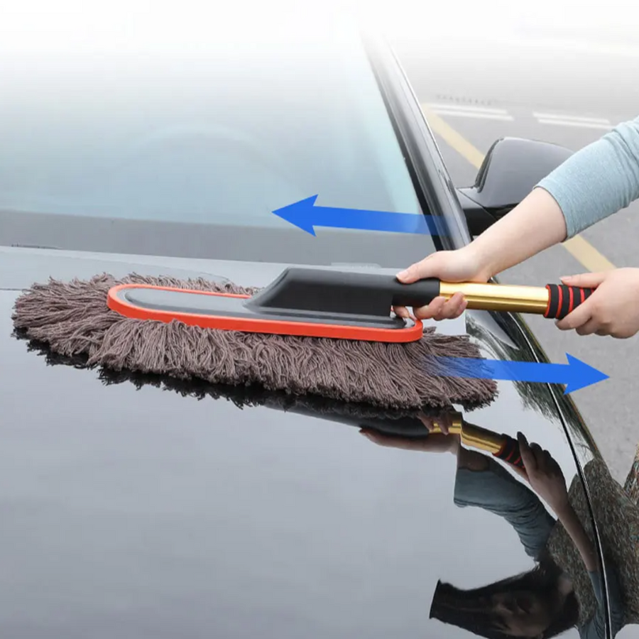 Auto Clean Telescopic Microfiber Car Dust Remover Brush - Image 5