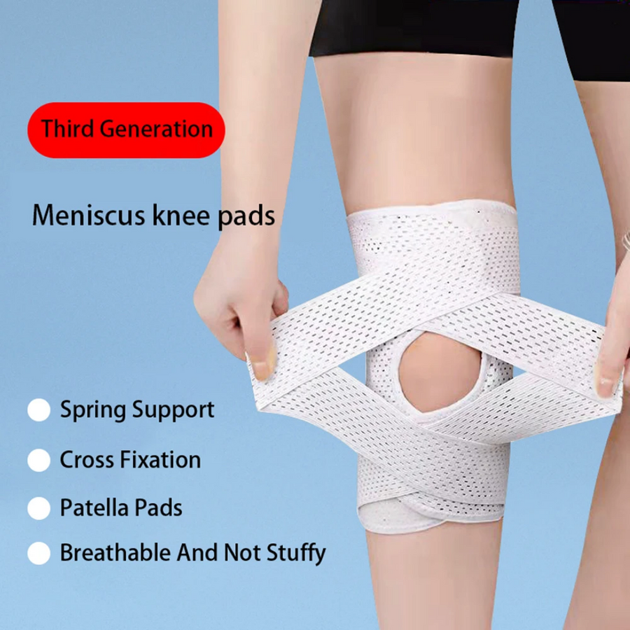 Breathable Adjustable Stabilizing Knee Support Braces - Image 9