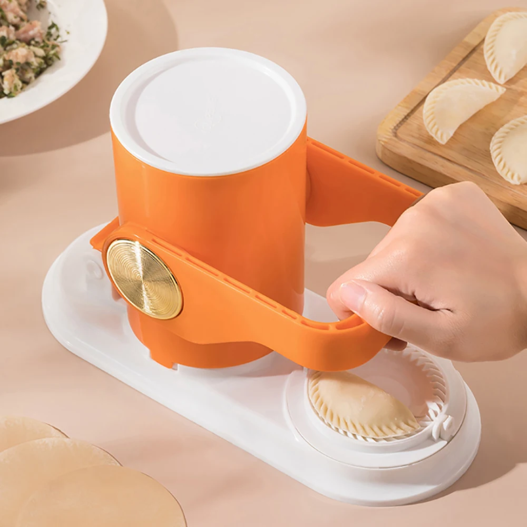 Dual-Function Dough Press Modelling Dumpling Maker Set