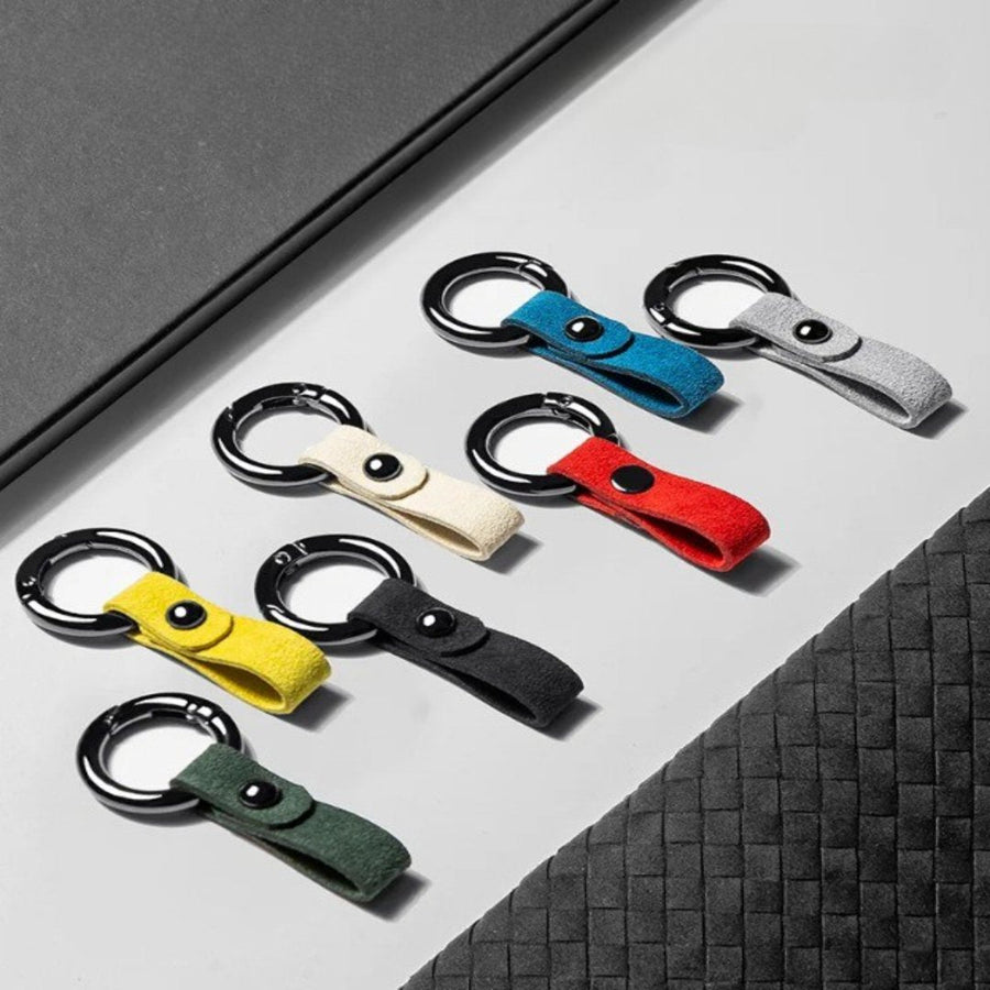 Elegance Touch Alcantara Key Chain - Image 1