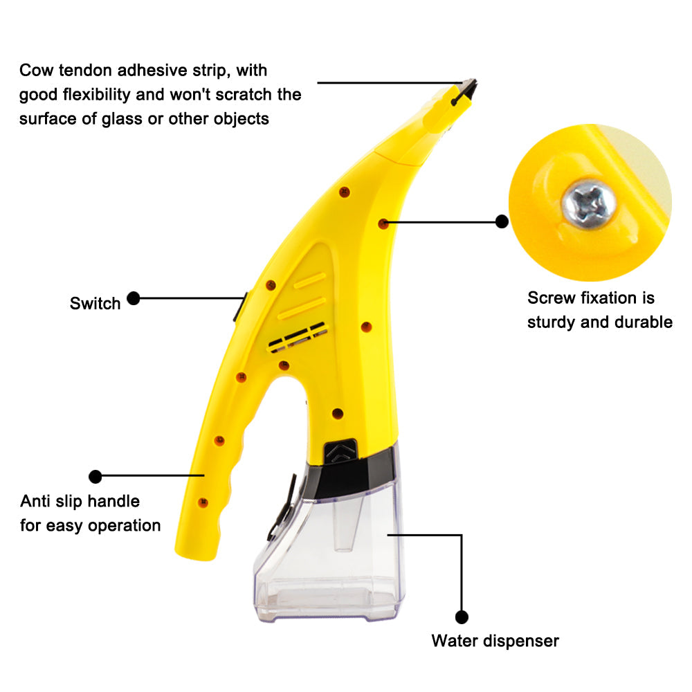 Cordless Automatic Rechargeable Window Cleaner