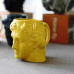 Ceramic Antique Greek Head Mug