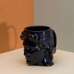 Ceramic Antique Greek Head Mug