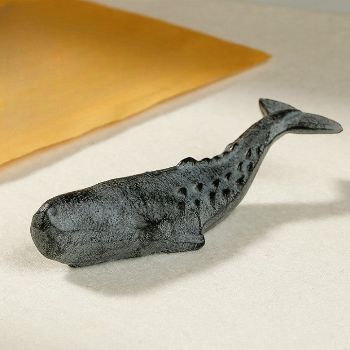 Iron Whale Mini Home Decor