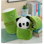 Cuddly Panda Bamboo Hideaway Plush Toy