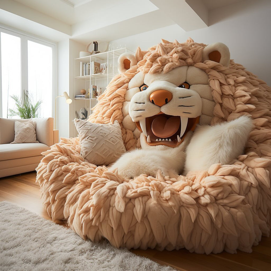 Cozy Animals Oversized Plush Beds - Image 6