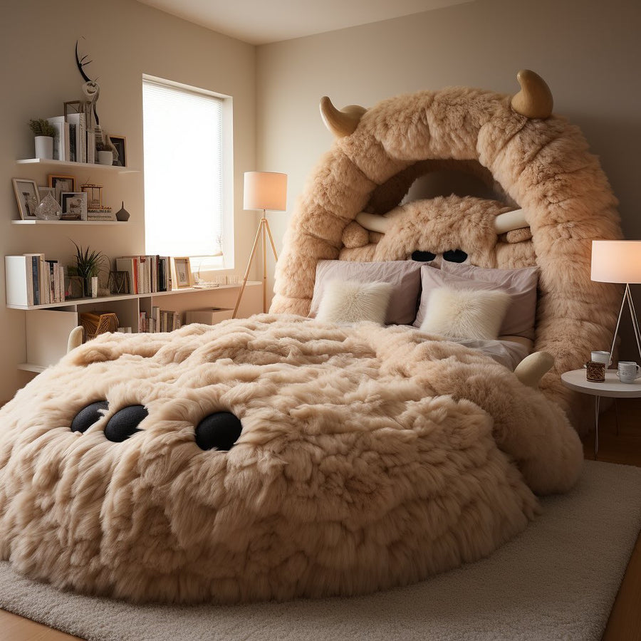 Cozy Animals Oversized Plush Beds - Image 5