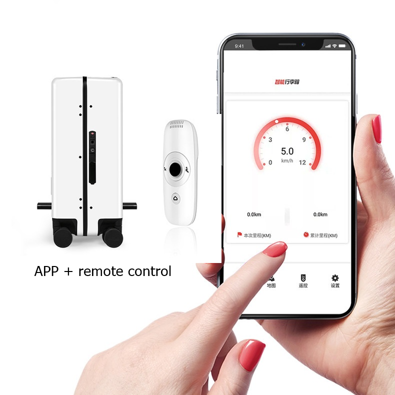 Intelligent Auto-Follow Smart Suitcase