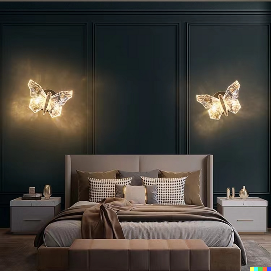 Nordic Butterfly Wall Lamp - Image 2