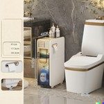 Multilayer Ultra Narrow Bathroom Storage Cabinet