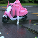 Full Body Thick Motorcycle Rainproof Coat