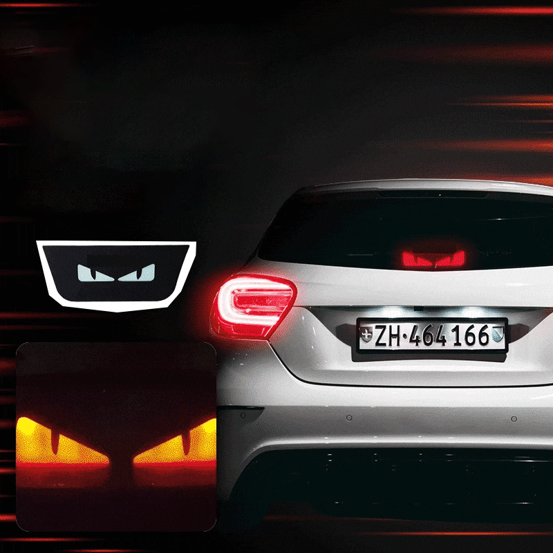 Scary Eyes Car Brake Light - Image 0